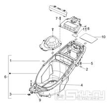 2.34 Podsedlový prostor pro přilbu - Gilera Runner 200 VXR 4T LC 2005-2006 (ZAPM46200)