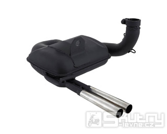 Závodní výfuk SIP ROAD 3.0 Sport Optik pro Vespa 125 VNA, VNB, GT, Super, 150 VBA, Sprint