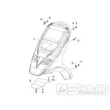 2.26 Přední plast, kapotáž - Gilera Storm 50 2007 (ZAPC29000)