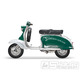 Sedlo BGM PRO Pegasus černé pro Lambretta LI, LI S, SX, TV, DL, GP
