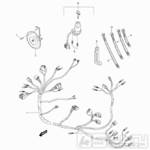26 Kabeláž - Hyosung RX 125 (XRX 125)