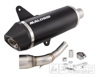Výfuk Malossi RX Black s katalyzátorem pro Vespa GTS 300 Euro4 2016-2022