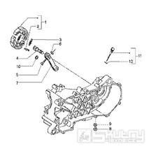 T15 Brzdový třmen - Gilera Runner 125 FX DT 2T LC (ZAPM0700...)