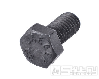 Šroub M5x10mm černý, pevnost 5.6