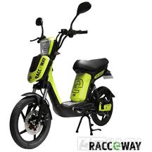 Elektrický motocykl E-babeta Racceway - barva zelená metalíza