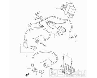 20 Elektroinstalace - Hyosung GV 250 Aquila