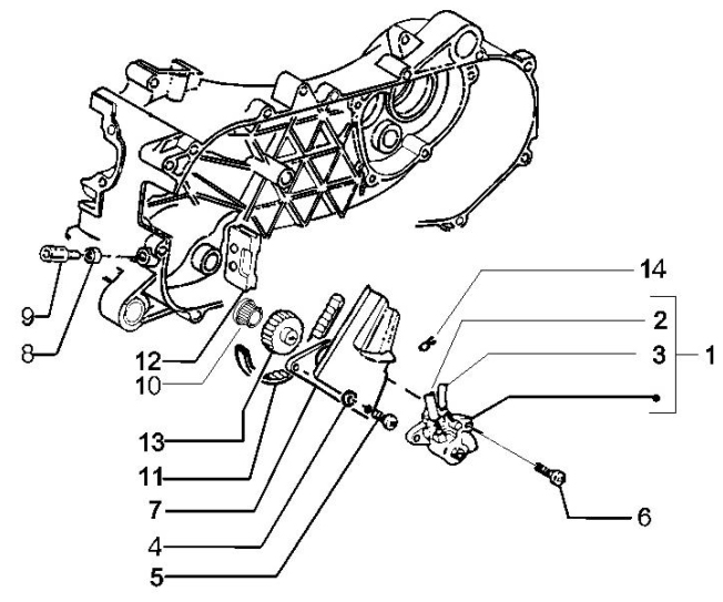 1.18 Olejové čerpadlo - Gilera Runner 50 SP 2005 UK (ZAPC461000)