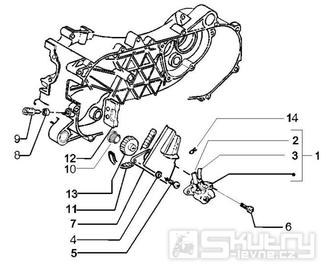 1.18 Olejové čerpadlo - Gilera Runner 50 SP 2005 UK (ZAPC461000)