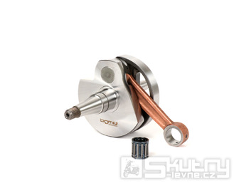 Kliková hřídel BGM PRO Touring (rotační šoupátko) zdvih 60mm, ojnice 105mm pro Vespa PX 125, PX 150