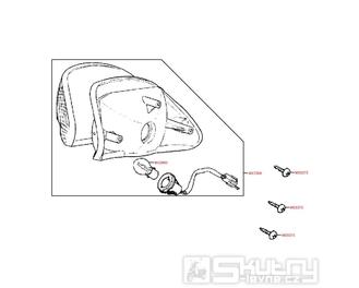 F20 Zadní světlo - Kymco CK 125