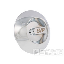 Kryt víka variátoru SIP Series Pordoi chromovaný pro Vespa ET4, LX, LXV, S, GTS 125–300ccm