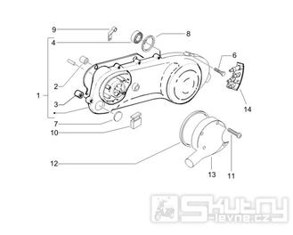 1.15 Kryt variátoru - Gilera Stalker 50 2T 2005-2006 (ZAPC40100)