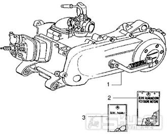 T1 Motor - Gilera DNA 50ccm 2T 1998-2005 (ZAPC27000...)