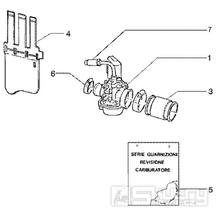 T16 Karburátor - Gilera Runner 50 SP do roku 2005 (ZAPC36200...)