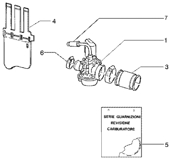 T16 Karburátor - Gilera Runner 50 SP do roku 2005 (ZAPC36200...)