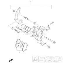 FIG40 Brzdový válec přední levý a pravý - Hyosung GT 250i NE (Naked)