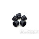 Krytky matic M8 plastové černé, klíč 13mm, sada 5 ks