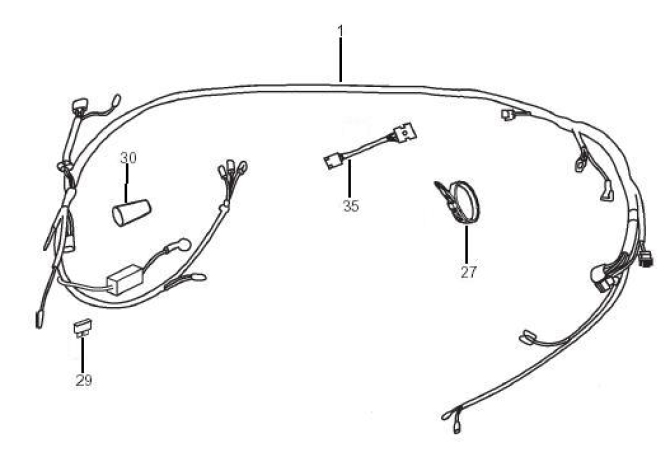 6.08 Elektroinstalace - Gilera RCR 50 od roku 2006, D50B0 (ZAPG11D1)