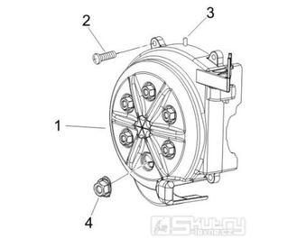 1.23 Kryt magneta dobíjení - Gilera Runner 50 PureJet Race 2005 (ZAPC46200)