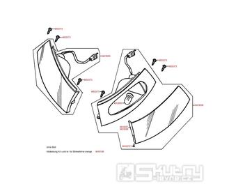 F18 Přední blinkry - Kymco Dink 250 (Bet & Win)