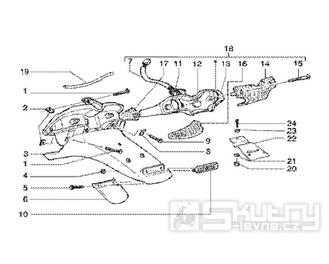 T48 Zadní koncové světlo - Gilera Runner 125 FX DT 2T LC (ZAPM0700...)