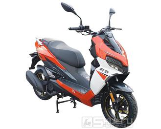 Tumoto R9 125 Euro5+ - barva oranžová/bílá