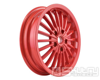 Ráfek SIP 3.00-12" přední/zadní hliníkový červený pro Vespa GTS, GTS Super, GTV, GT