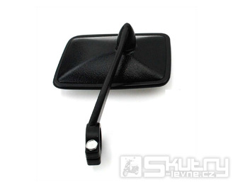 Zrcátko levé kovové černé pro Simson Schwalbe KR51/1, SR4-2, SR4-3, SR4-4, MZ TS 250