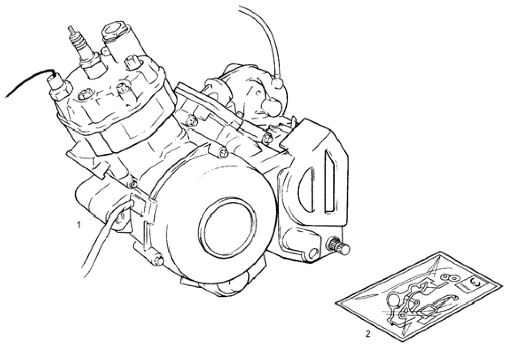 T1 Motor - Gilera RCR Enduro 50ccm EBS (1998 - 2005)