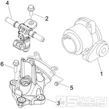 1.36 Škrtící klapka, vstřikovač - Gilera Nexus 250 SP 4T LC 2006-2007 UK (ZAPM35300)