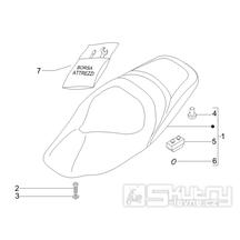 2.39 Sedadlo - Gilera Nexus 250 4T LC 2007 (ZAPM35300)