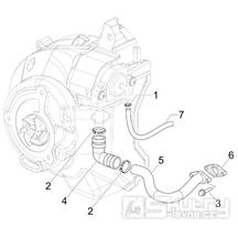 1.46 Sekundární vzduchový filtr - Gilera Runner 200 VXR 4T LC 2006 UK (ZAPM46400)