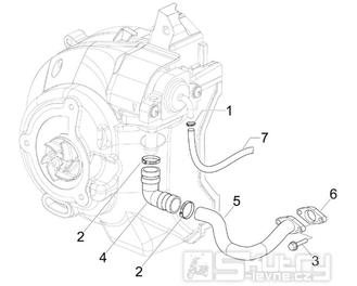 1.46 Sekundární vzduchový filtr - Gilera Runner 200 VXR 4T LC 2006 UK (ZAPM46400)