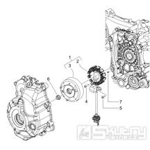 1.21 Magneto dobíjení - Gilera Runner 125 "SC" VX 4T 2006-2007 (ZAPM46100)