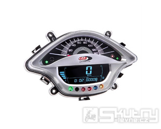 Tachometr s otáčkoměrem SIP pro Vespa Primavera, Sprint 50–150 2T, 4T