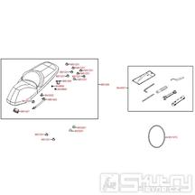 F09 Sedačka a nářadí - Kymco Downtown 125i