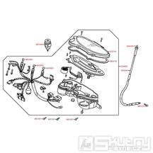 F02 Tachometr - Kymco DJ 50