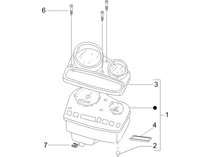 3.02 Tachometr - Gilera Stalker 50 2T 2007-2008 (ZAPC40100)