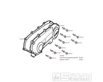 E05 Kryt variátoru - Kymco Dink 50 SH10C