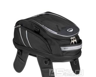 SV 203 (T 470) tankruksak GIVI magnetický, černý, rozšiřitelný, objem 13-21 l., (řada SILVER)