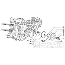 T13 Variátor, řemen variátoru - Gilera Runner VX 125 4T (ZAPM24100, ZAPM24000)