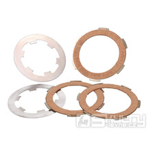 Sada spojkových lamel Polini z korku pro Vespa PK 50, 125 FL, XL, Piaggio APE 50 TL5, TL6