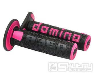 Gripy Domino Off-Road A360 černá / růžová