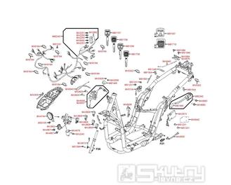 F19 Elektroinstalace a zámky - Kymco People GT 125i