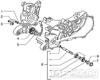 T14 Vodní čerpadlo - Gilera Runner 50 do roku 1999 (ZAPC14000)