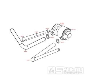 F24 Sekundární vzduchový systém 2 - Kymco Quannon 125 Naked