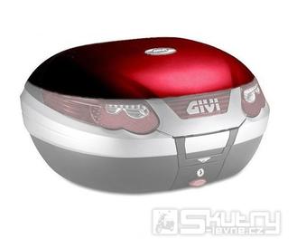 Víko kufru GIVI E 55 - červené metalické