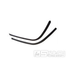 Ochranné lišty podlahy SIP černé pro Vespa Primavera, Sprint 50-150ccm