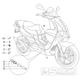 5.03 Brzdové lanko, rozdělovač - Gilera Runner 50 SP 2007 (ZAPC461000)