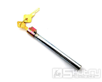 Zámek do špic kovový stříbrný pro Simson SR 1, SR 2, SR 2 E